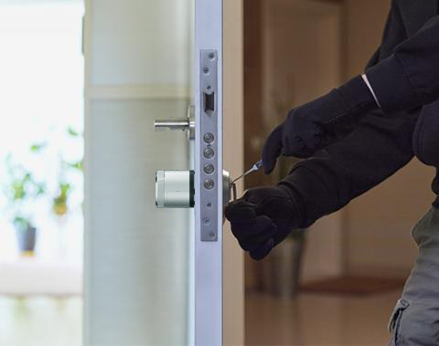 Tentativa de intrusão com fechadura inteligente